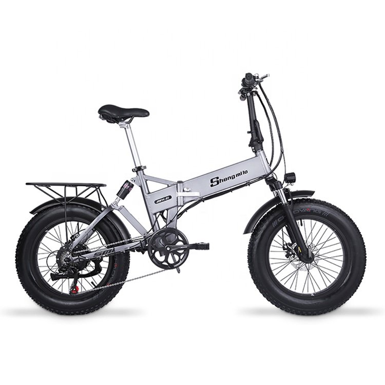 SHENGMILO mx21 EU warehouse Dropshipping 48v 500w Electric Folding Bicycle 13ah long range Foldable Electric Bike Ebike E-Bike