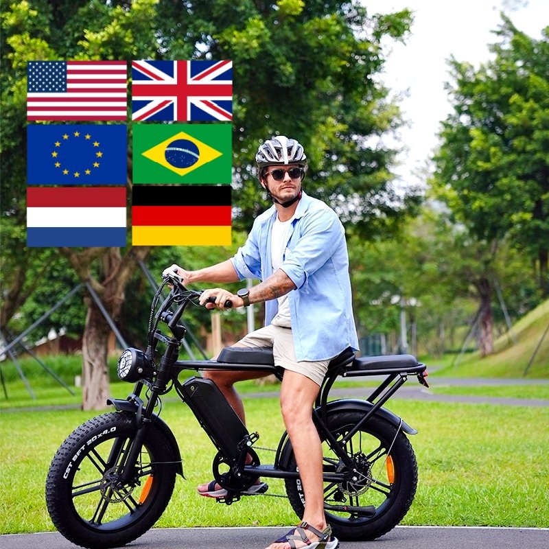 OUXI Direct Factory 48V Electric Road Bike Lithium Battery Electric Mountain Bike City Bike OUXI V8