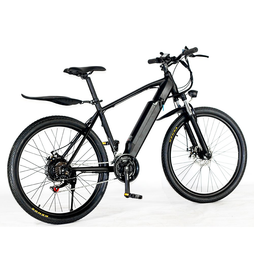 26/27.5 Inch 36V 10AH Battery Aluminum Alloy 7 Speed Electric Mountain Bike With G51 LCD Display