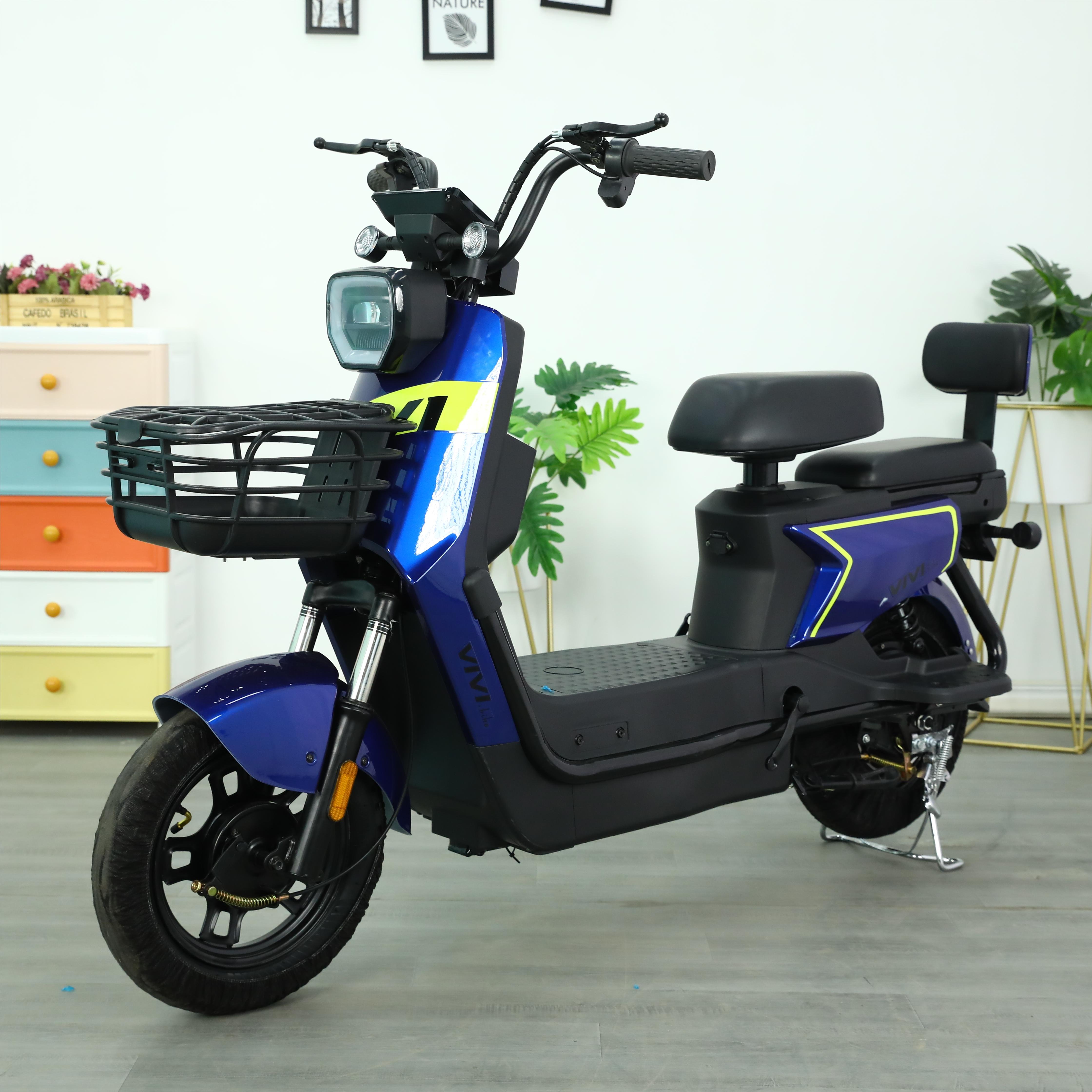 Factory Good Price Electric Scooter 350W 500W Motor Adults Electric City Bike for Sale Fashion Design