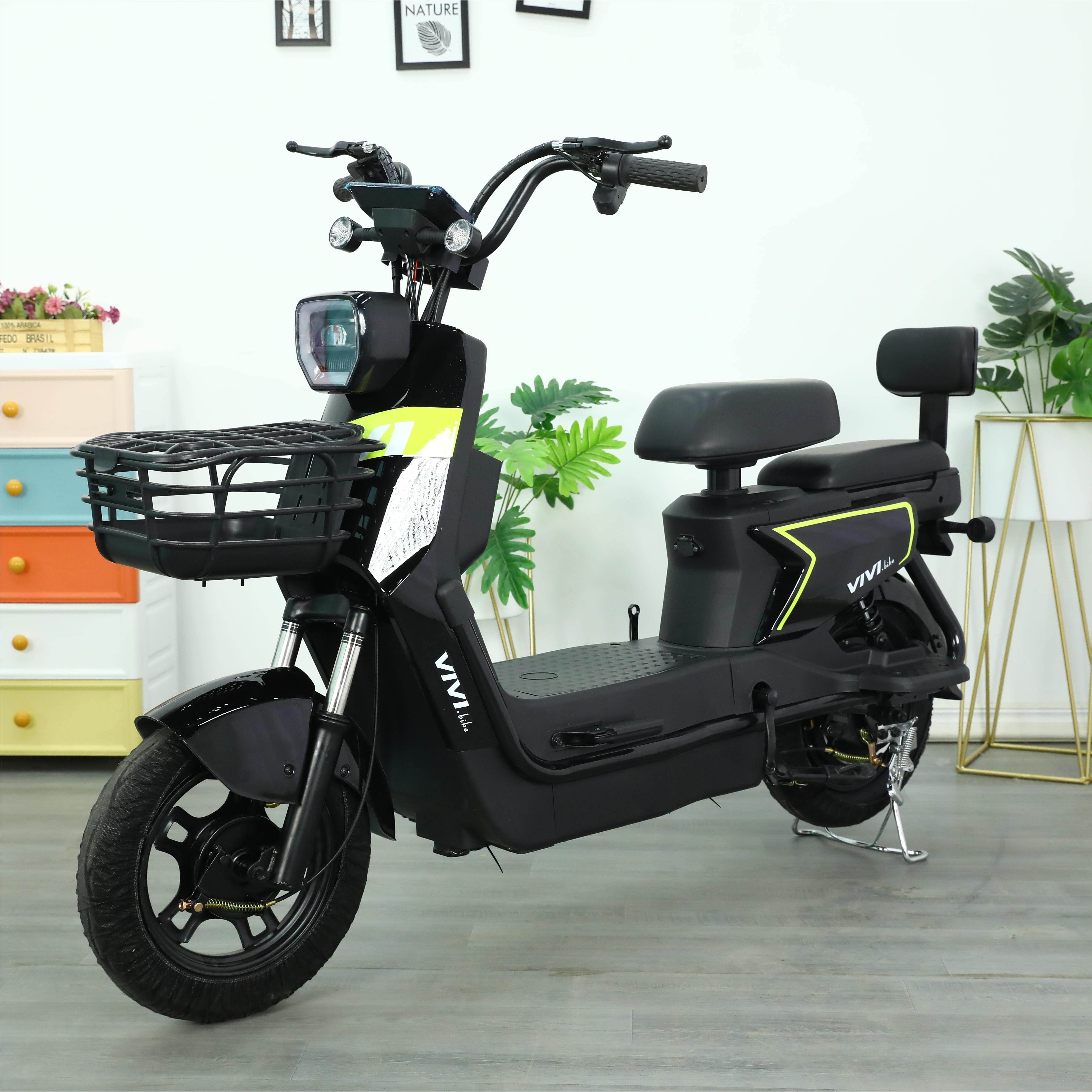 Factory Good Price Electric Scooter 350W 500W Motor Adults Electric City Bike for Sale Fashion Design