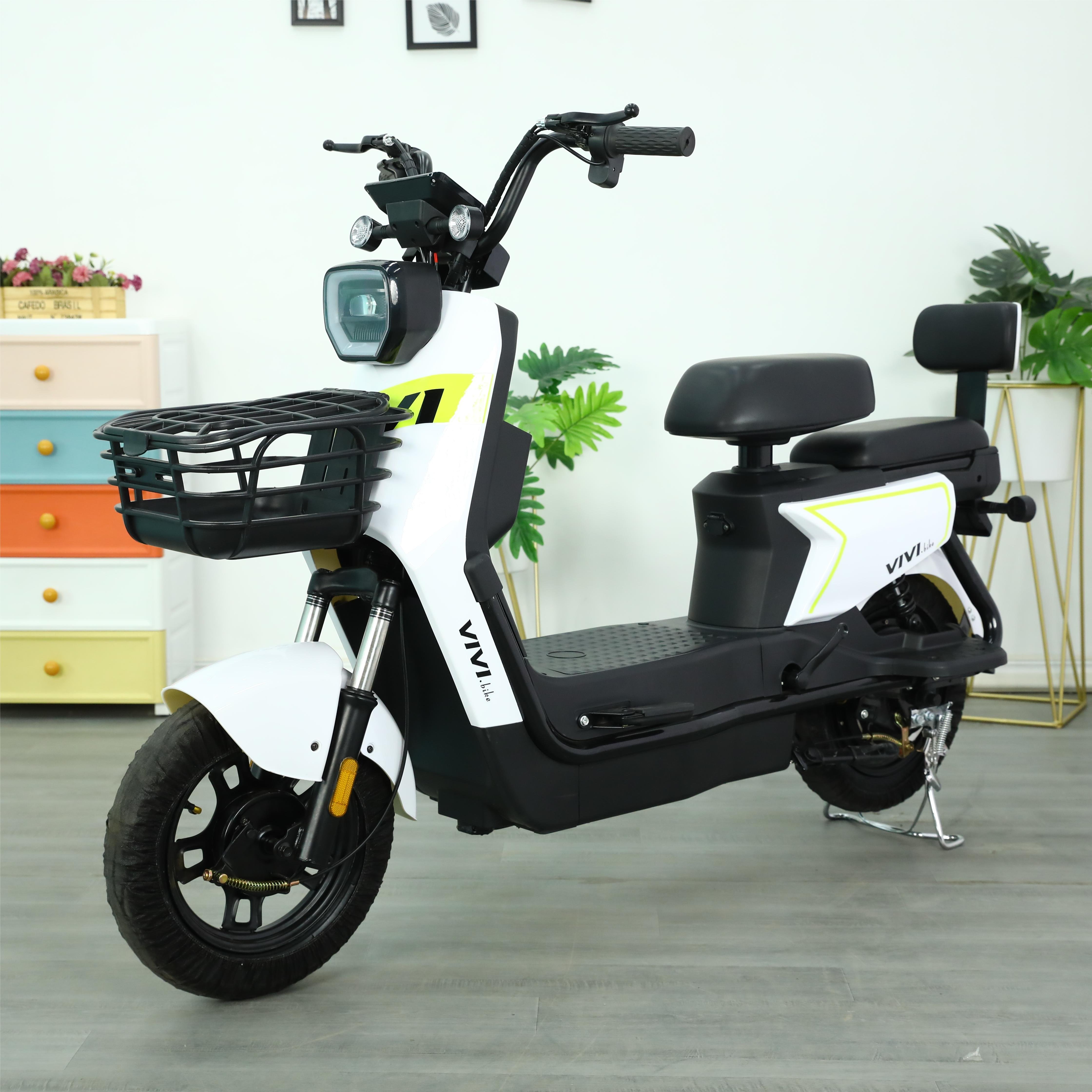 Factory Good Price Electric Scooter 350W 500W Motor Adults Electric City Bike for Sale Fashion Design