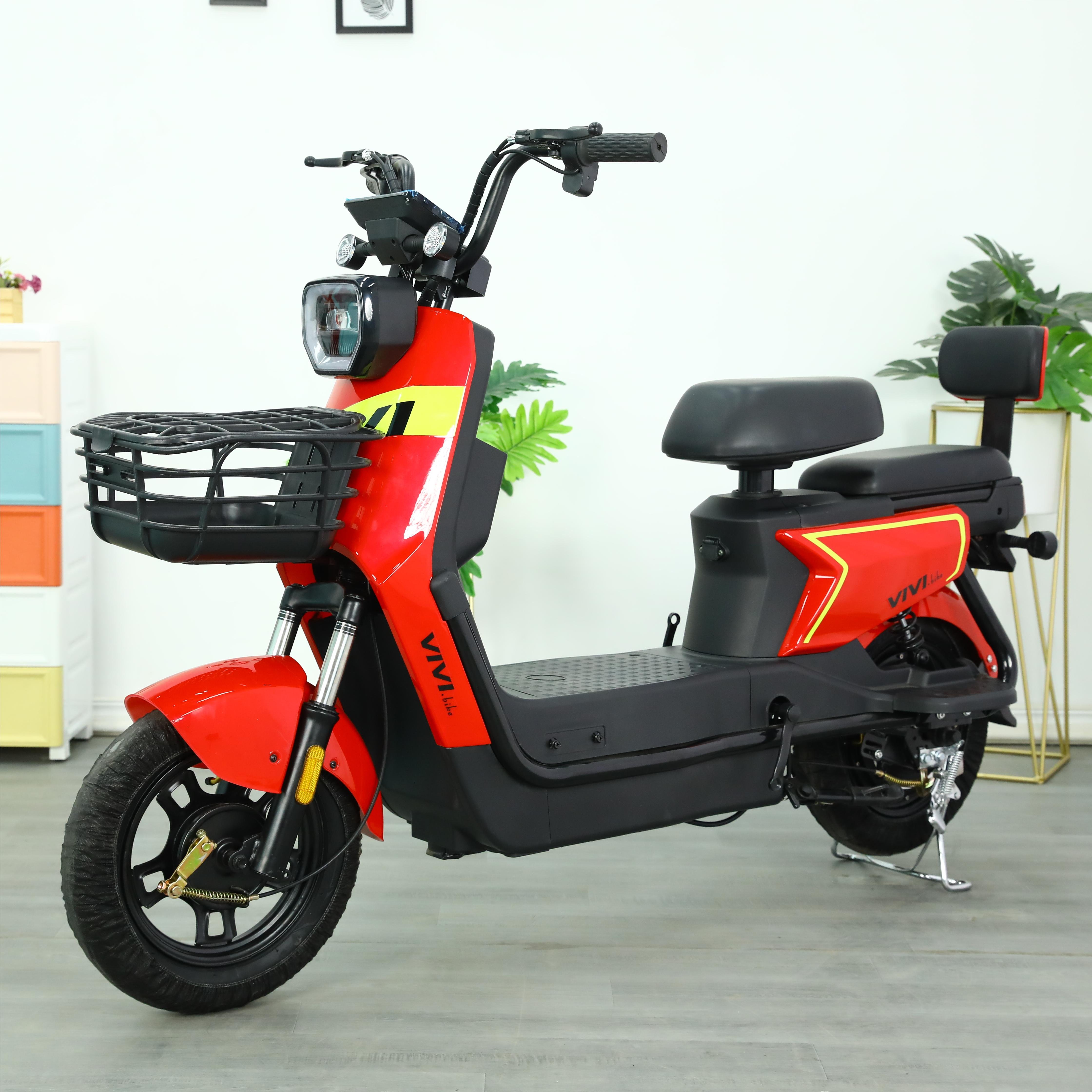 Factory Good Price Electric Scooter 350W 500W Motor Adults Electric City Bike for Sale Fashion Design