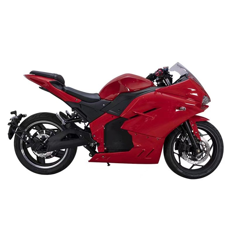 high end electric sportbike DUCALON hub 8kw motor speed 150kmh electric Motorcycle with 72v160ah lithium battery