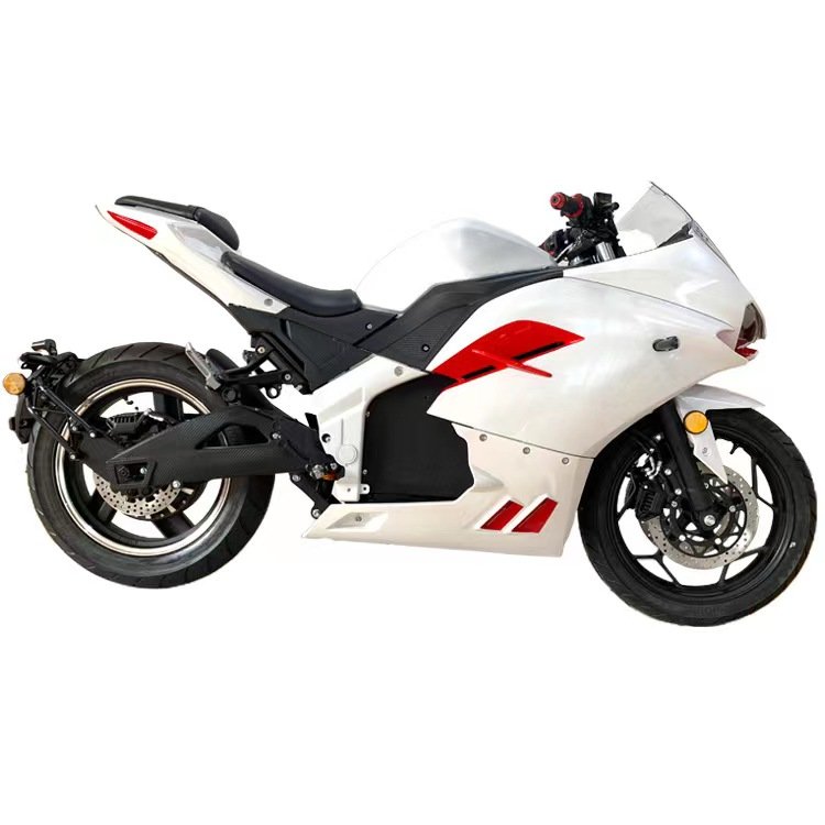 high end electric sportbike DUCALON hub 8kw motor speed 150kmh electric Motorcycle with 72v160ah lithium battery