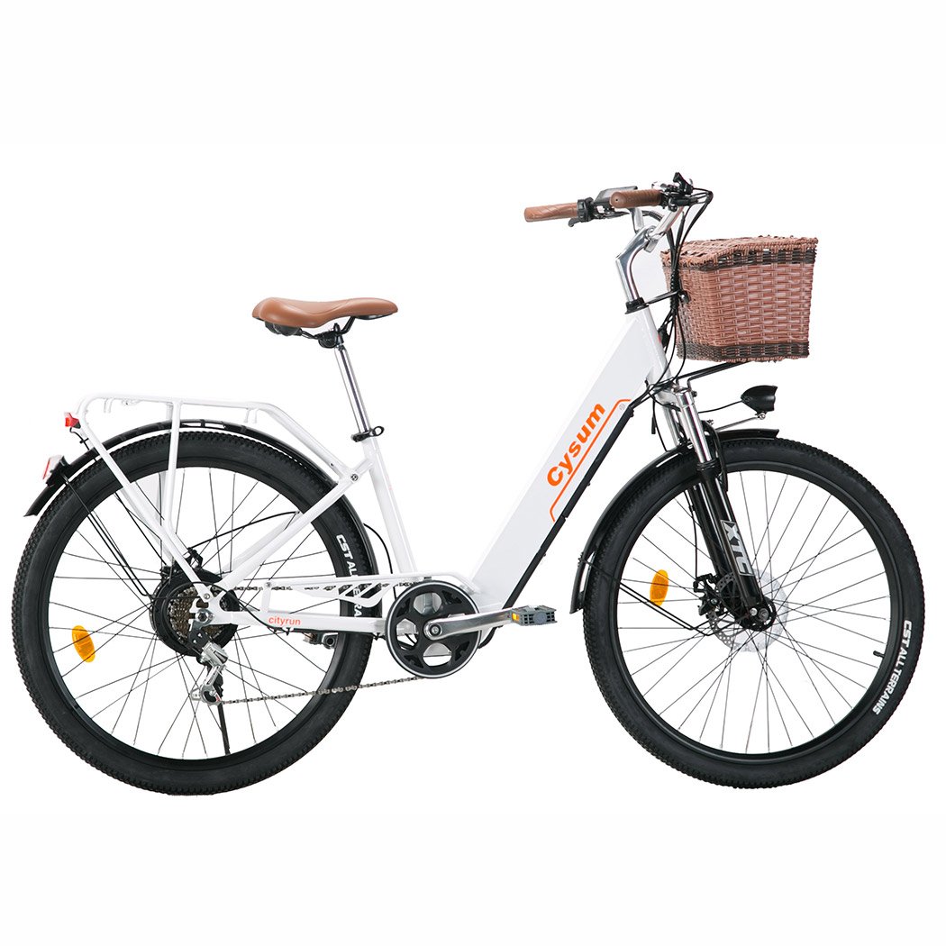 EU Warehouse Economical Cityrun 250W Electric City Bike for Daily Commutting