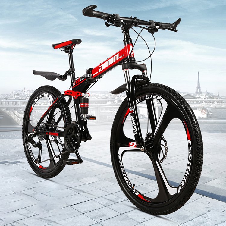 Online Shop Wholesale Eco-friendly Factory 26 Folding Mountain Bike 21 Speed bicycle For Man women