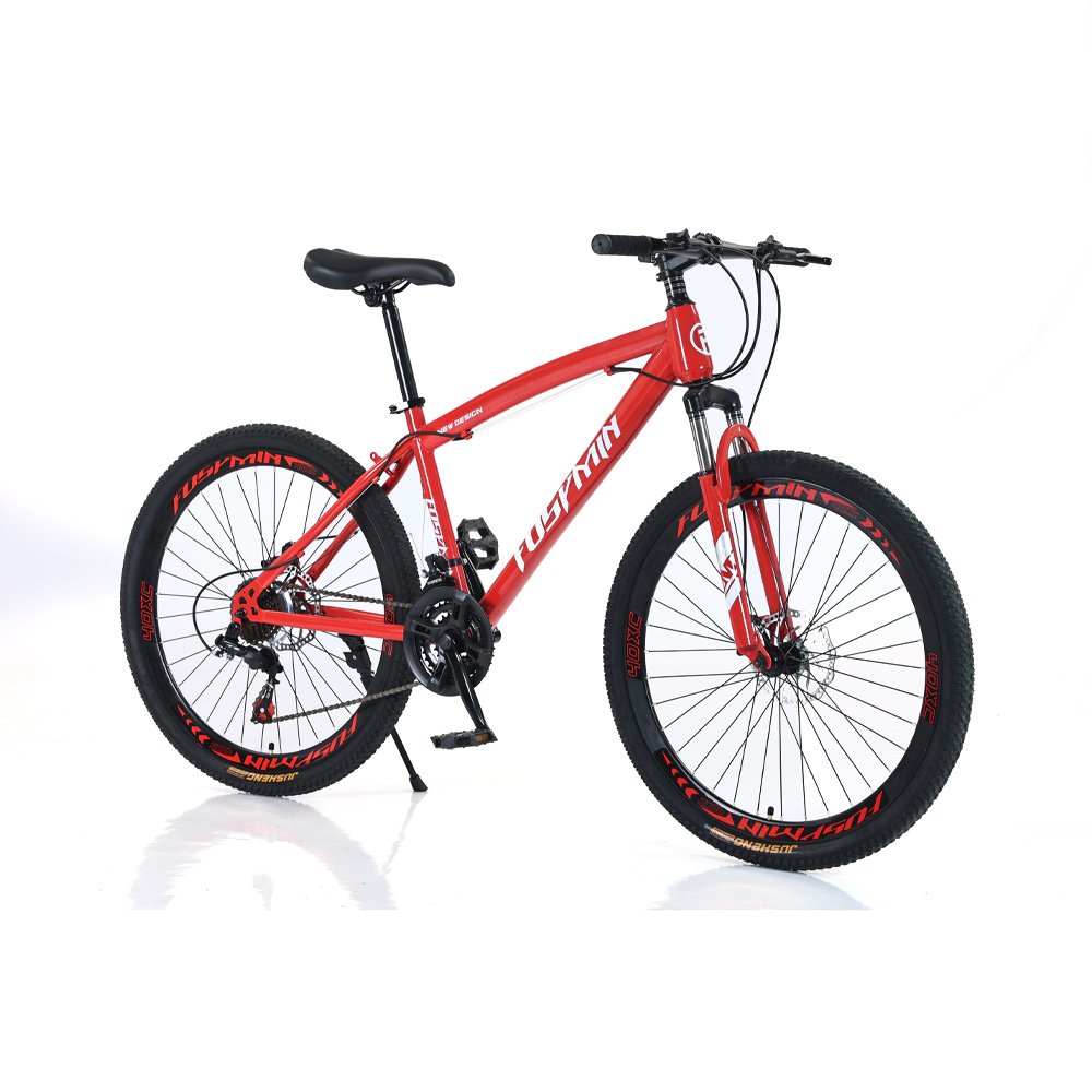 Wholesaler High-carbon Steel 26 inch Mountain Bike 24 Speed 3/6/10/40 spoke Mountain Bike