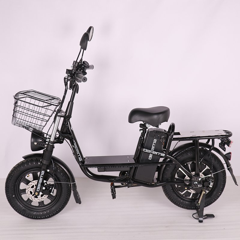 china Newest monster hybrid electric bicycle adults city long range high speed food delivery courier electric cargo bike