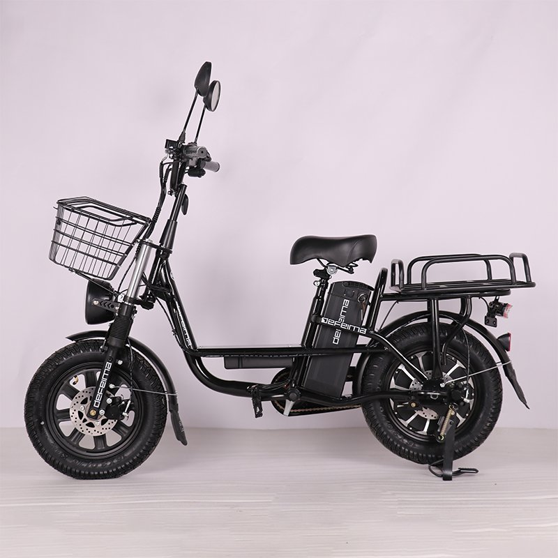china Newest monster hybrid electric bicycle adults city long range high speed food delivery courier electric cargo bike