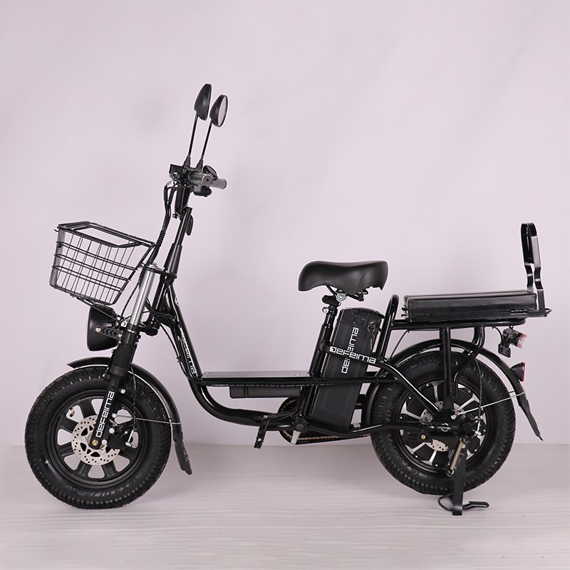china Newest monster hybrid electric bicycle adults city long range high speed food delivery courier electric cargo bike