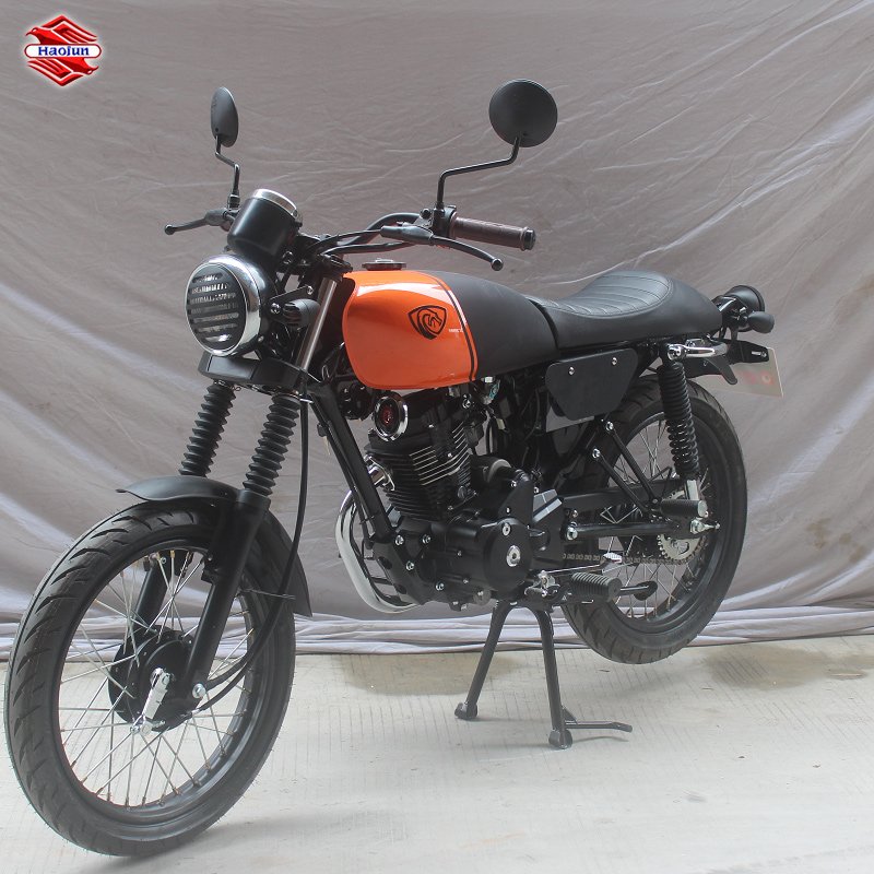 Haojun Retro CG125CC Factory Directly Supply Classic Vintage Retro 125CC Sportbike Motorcycle for Adults