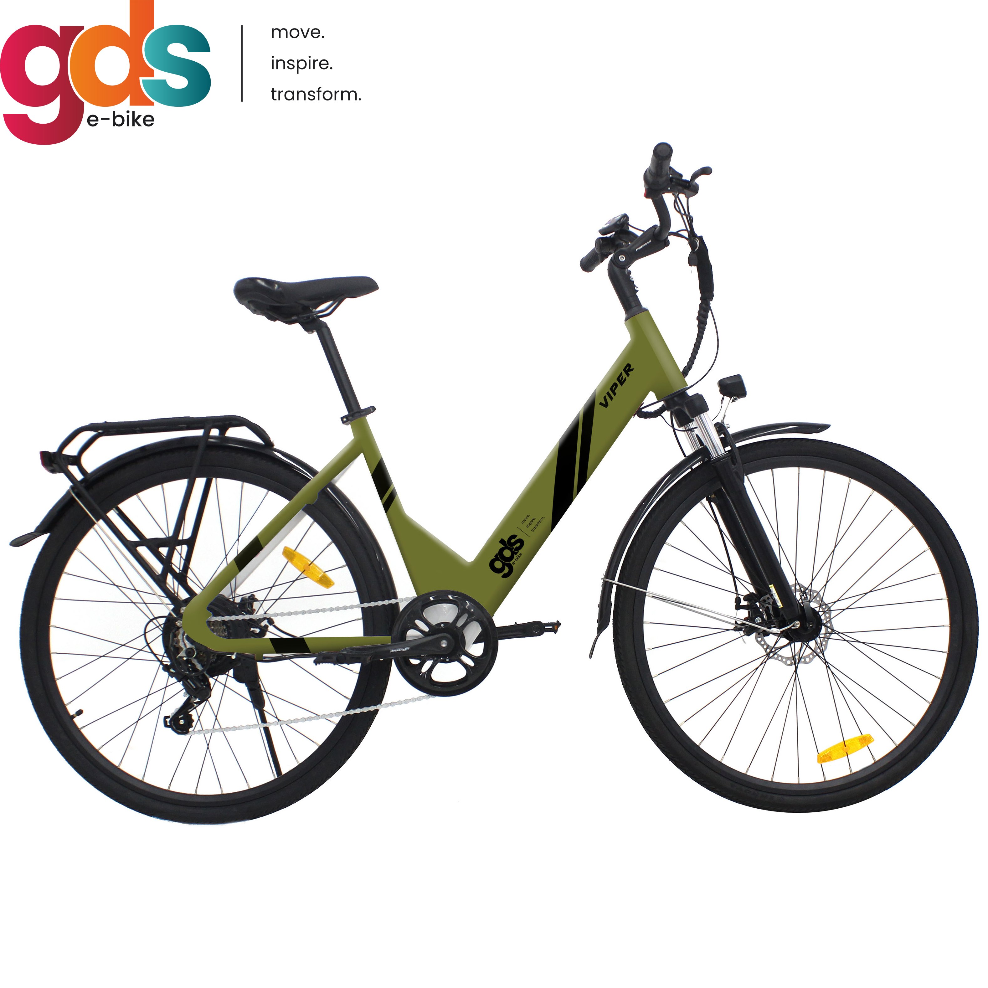 GDS C037 EU Warehouse 250w Bike Electric City Bike E-Bike Hidden Battery Electric City Bike Bicycle