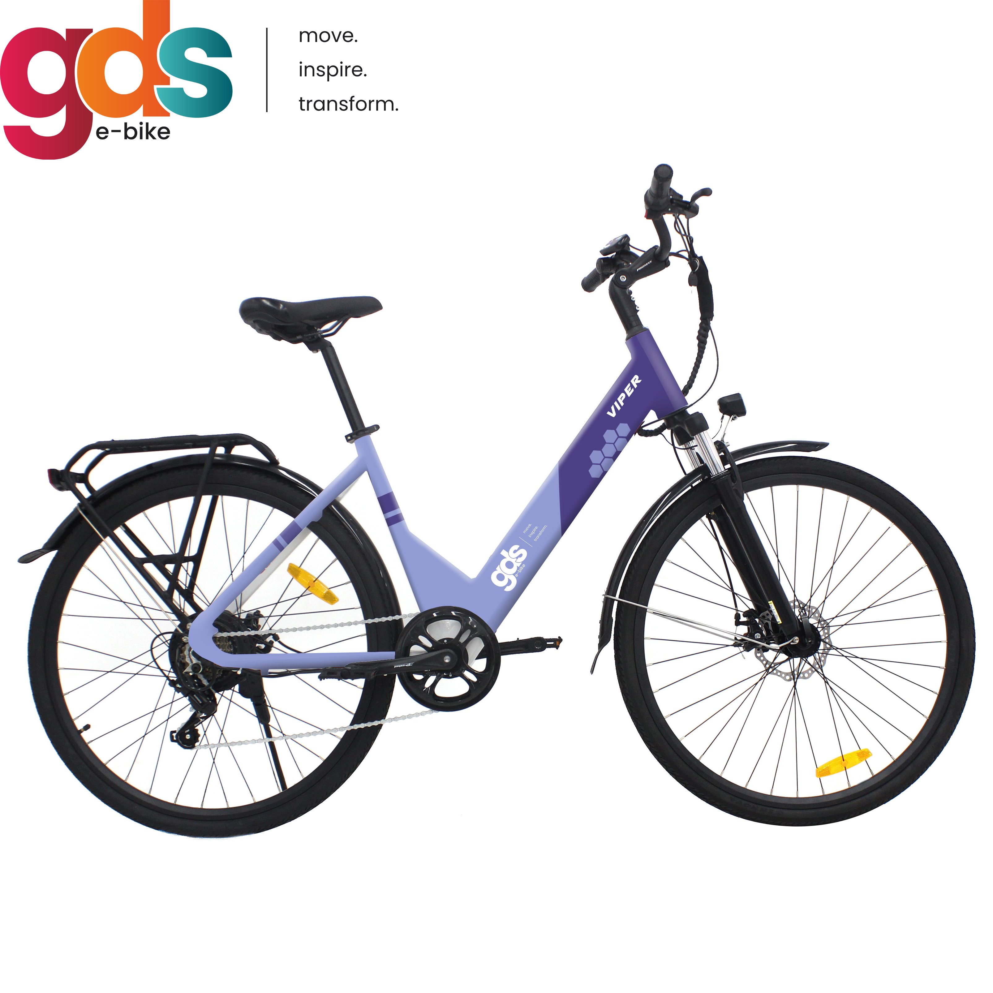 GDS C037 EU Warehouse 250w Bike Electric City Bike E-Bike Hidden Battery Electric City Bike Bicycle
