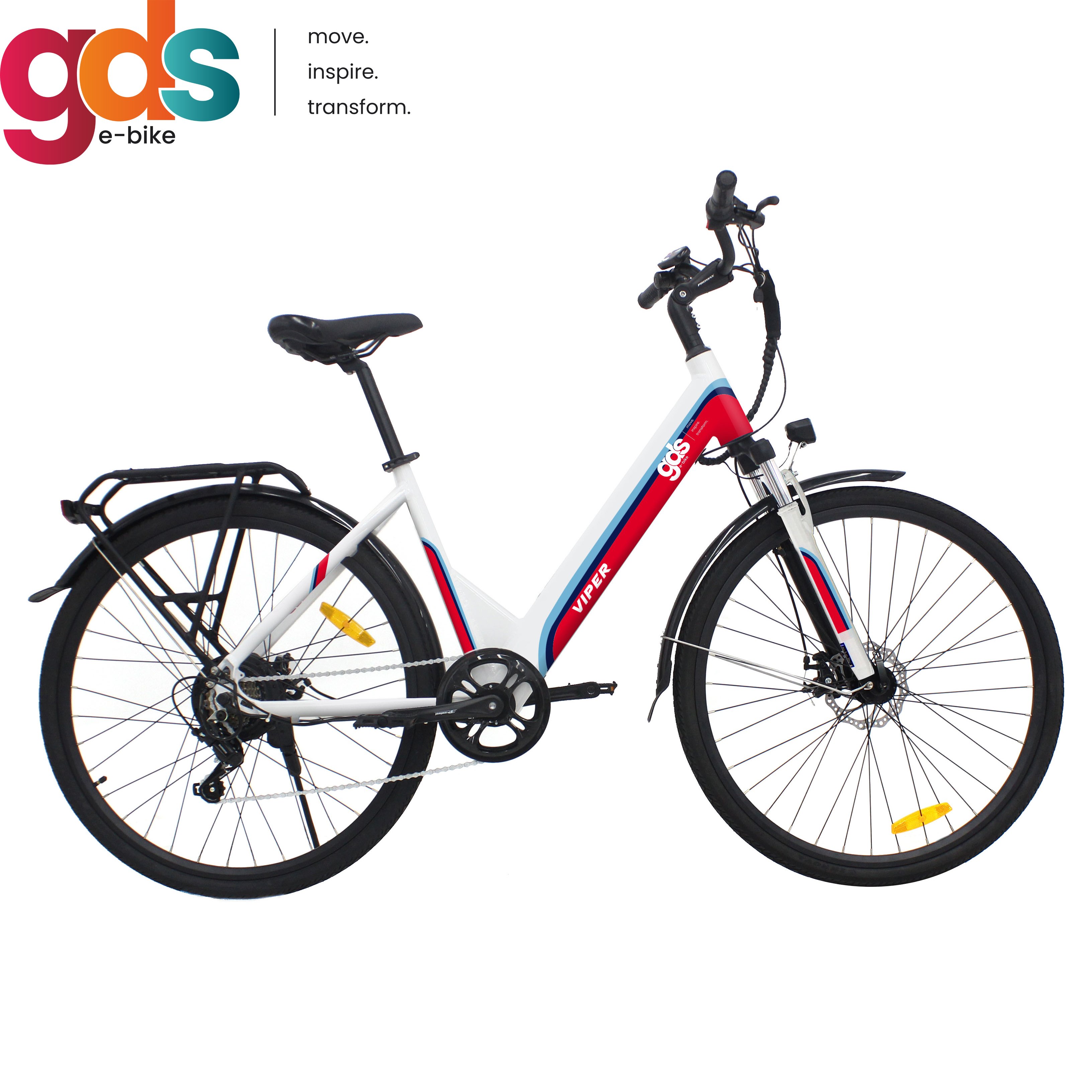 GDS C037 EU Warehouse 250w Bike Electric City Bike E-Bike Hidden Battery Electric City Bike Bicycle