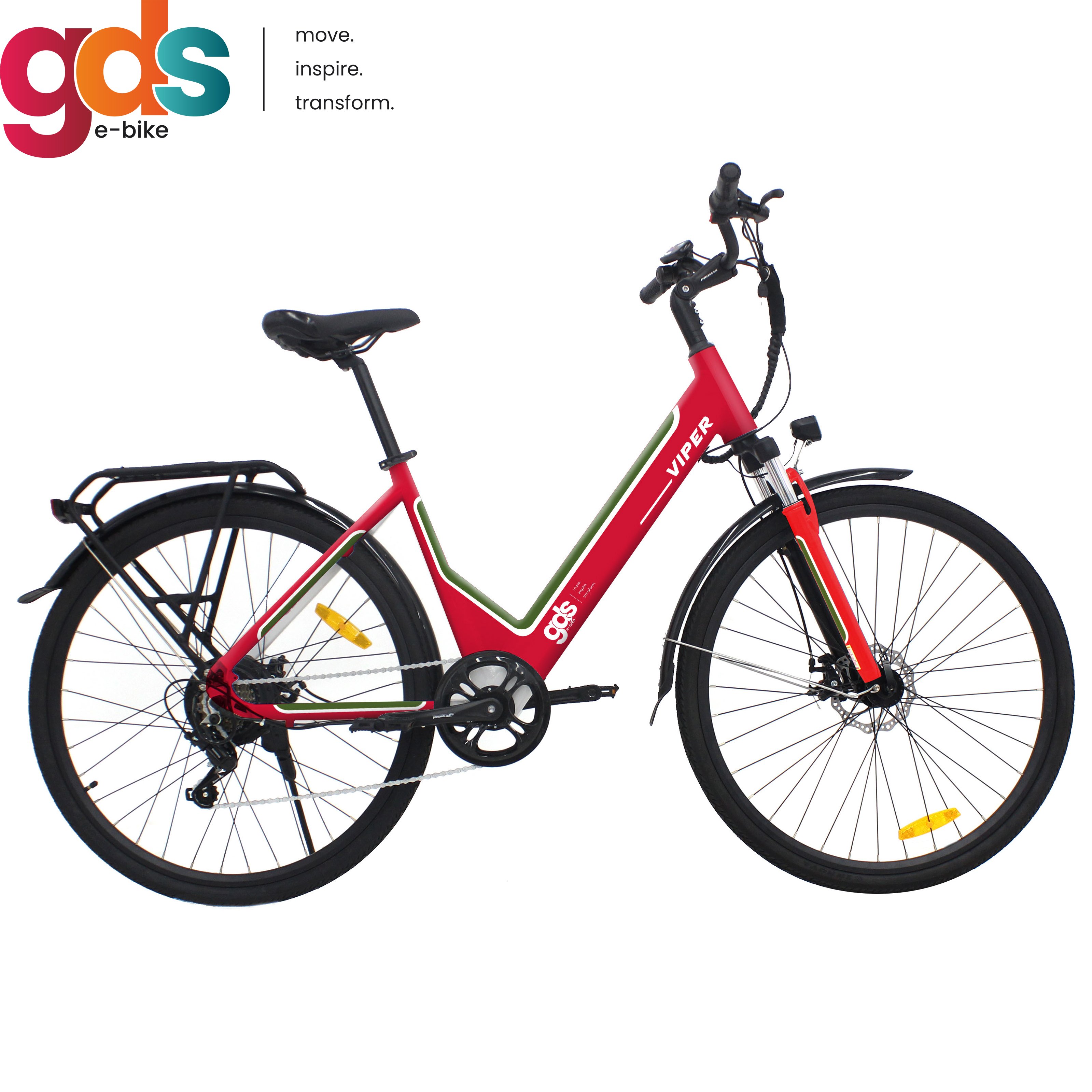 GDS C037 EU Warehouse 250w Bike Electric City Bike E-Bike Hidden Battery Electric City Bike Bicycle
