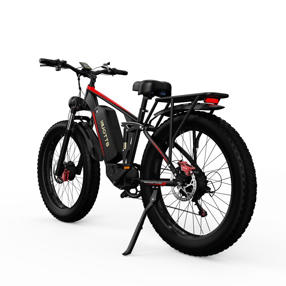 New Dual Motor All Terrain Mountain Electric Bike double damping Oil Brake Control European Warehouse Duotts S26