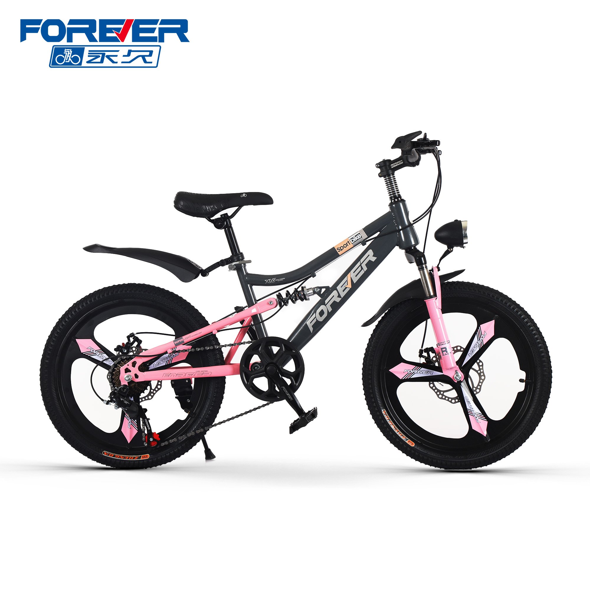 FOREVER 2023 Factory New Product 18/20/22 Inch single Speed Steel Student Bicycle Mini Bike For Children Mountain Bike