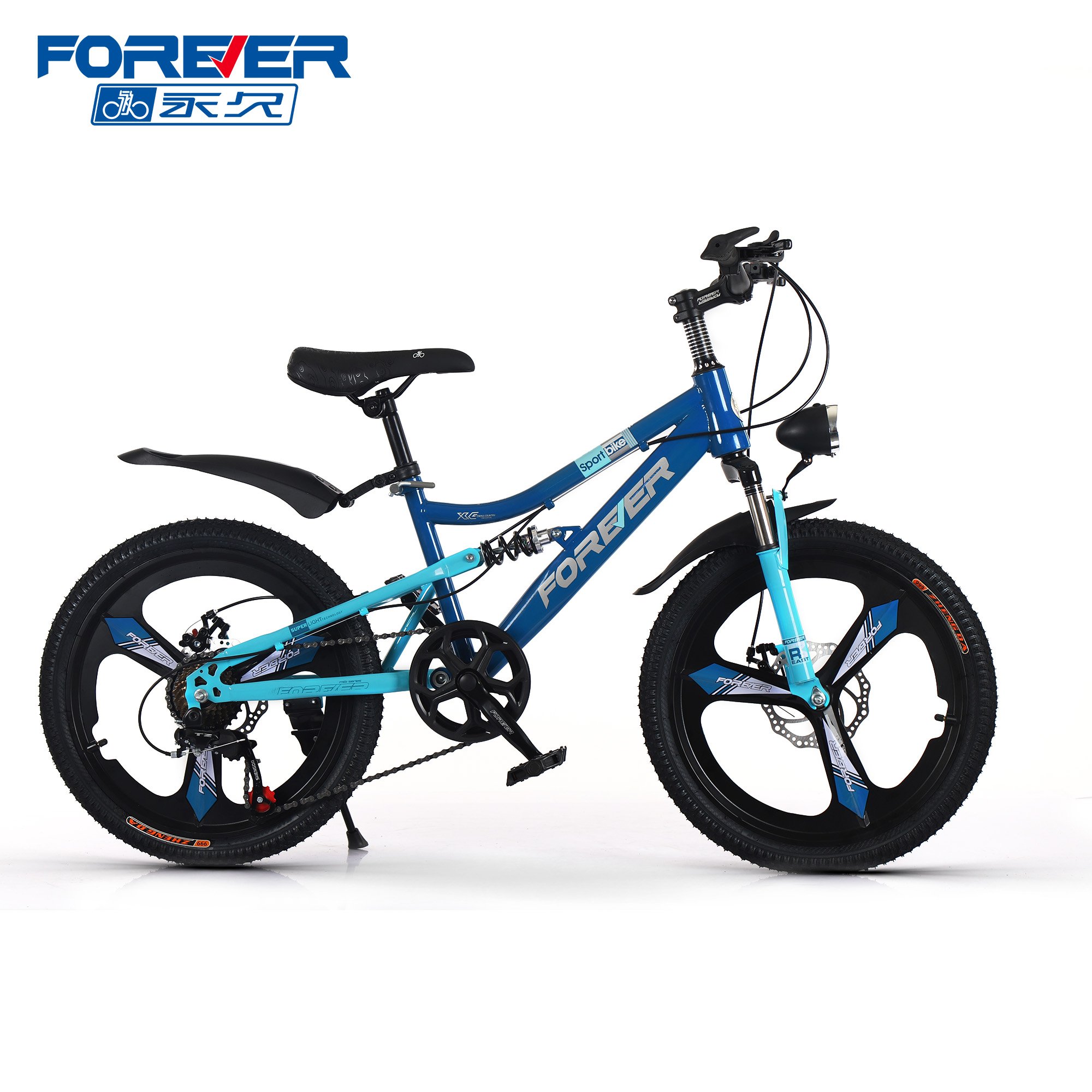 FOREVER 2023 Factory New Product 18/20/22 Inch single Speed Steel Student Bicycle Mini Bike For Children Mountain Bike
