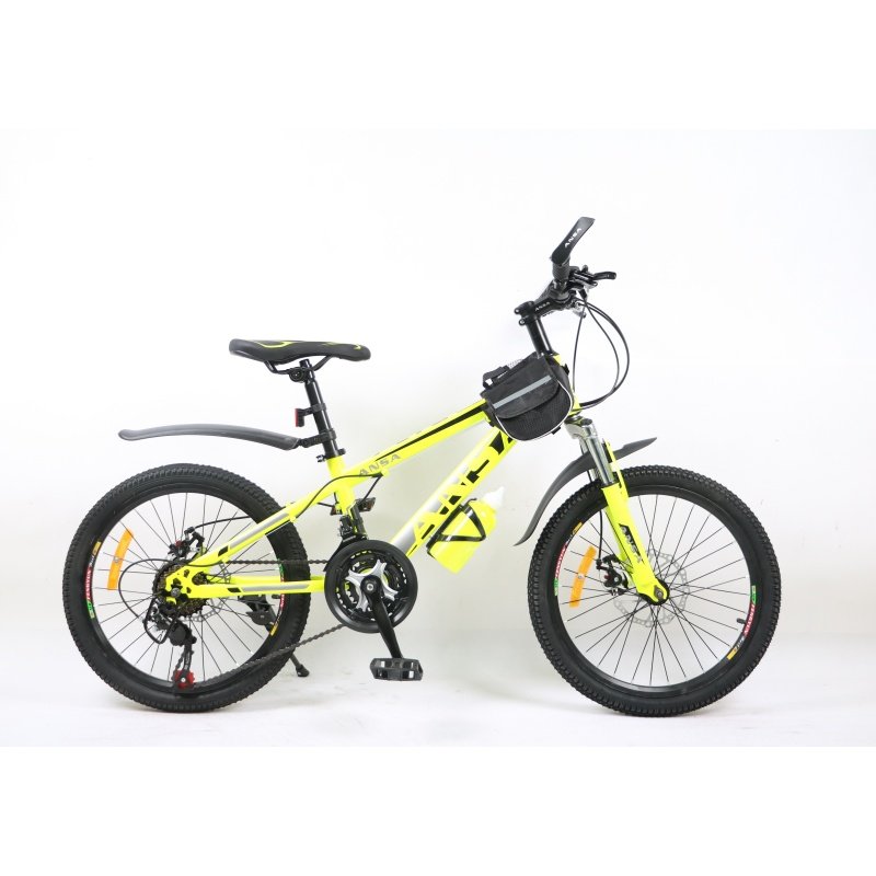 20inch mountain bicycle steel frame suspension shock fork sports children teenager mountain bike