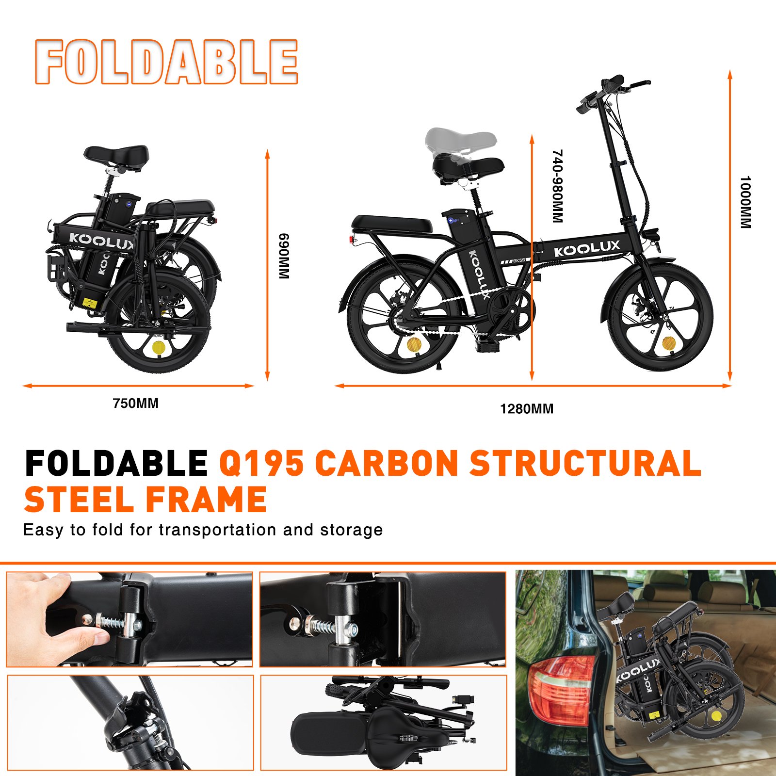 BK5S fat tire dirt enduro motorcycle stealth bomber electric e bike 36V 350W mountain 16*3.0''