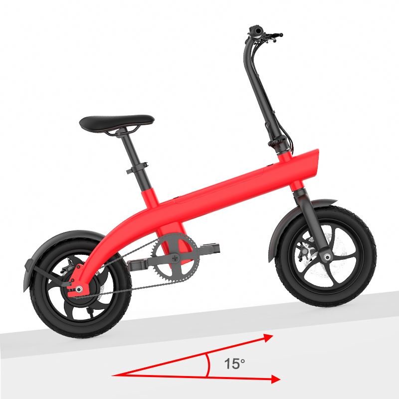 Factory Price 250w 14 Inch Tire Embedded Battery Portable Small Daily Commute Electric Bike Ebike E-bicycle E-bike Electric Bike