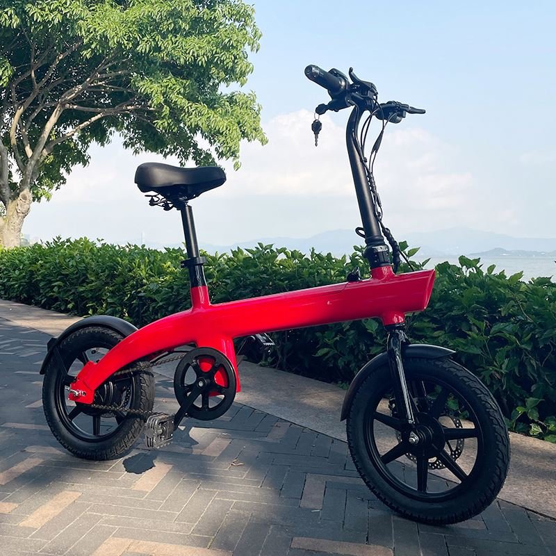 Factory Price 250w 14 Inch Tire Embedded Battery Portable Small Daily Commute Electric Bike Ebike E-bicycle E-bike Electric Bike