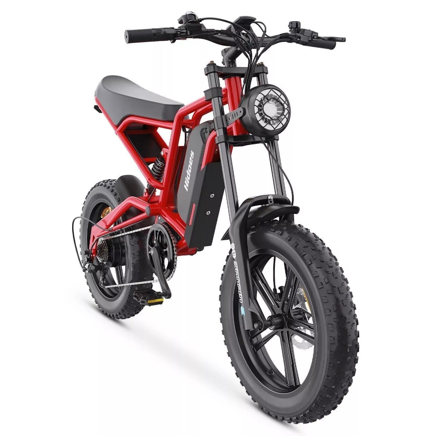 Factory Direct Sale 1200W 48V 15AH Off Road Electric Mountain Bike 20 Inch Fat Tire Electric Bikes Adult Electric Mountain Bike