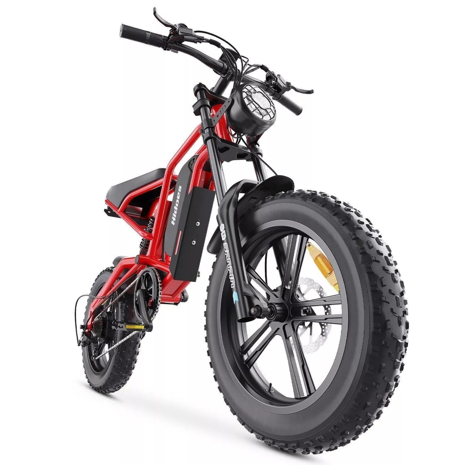 Factory Direct Sale 1200W 48V 15AH Off Road Electric Mountain Bike 20 Inch Fat Tire Electric Bikes Adult Electric Mountain Bike