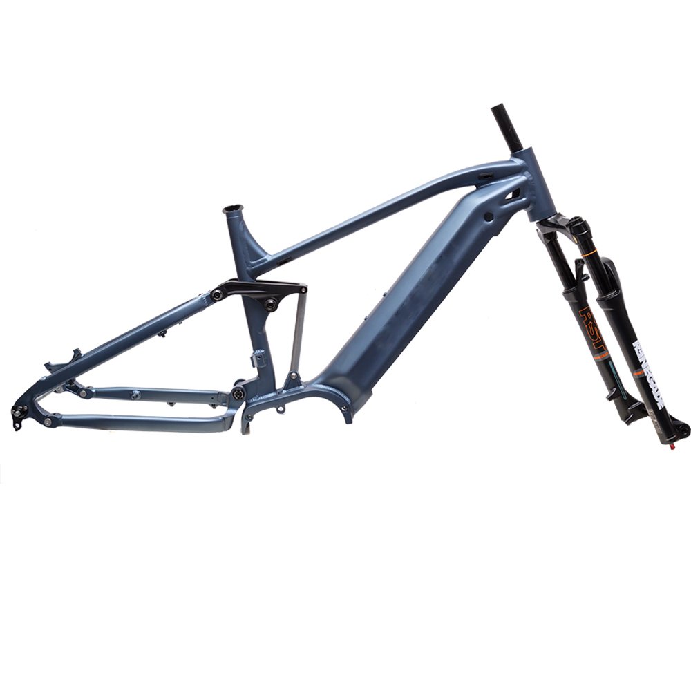 2022 full suspension rear shockingproof integrate battery and motor frame 29r 3.0 maxxis mtb tire g510 electric mountain bike