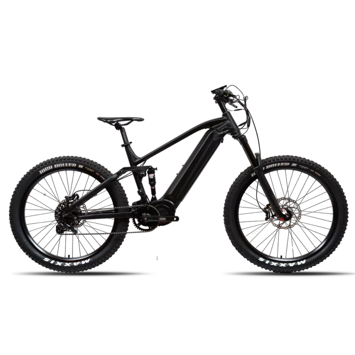 2022 full suspension rear shockingproof integrate battery and motor frame 29r 3.0 maxxis mtb tire g510 electric mountain bike