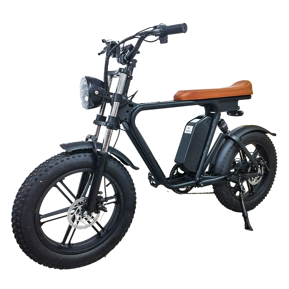 YEASION New 20 inch Cargo Mtb Electric Bike Aluminum Alloy 48V Fat Tire Electric Bicycle v20 bike Electric Mountain Bike 500w