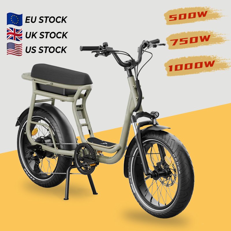Mountain Snow Ebike Fat Tire Electric EU USA Stock 48V 1000W Motor ebike 15Ah Lithium Battery Bicycle Electric City Bike