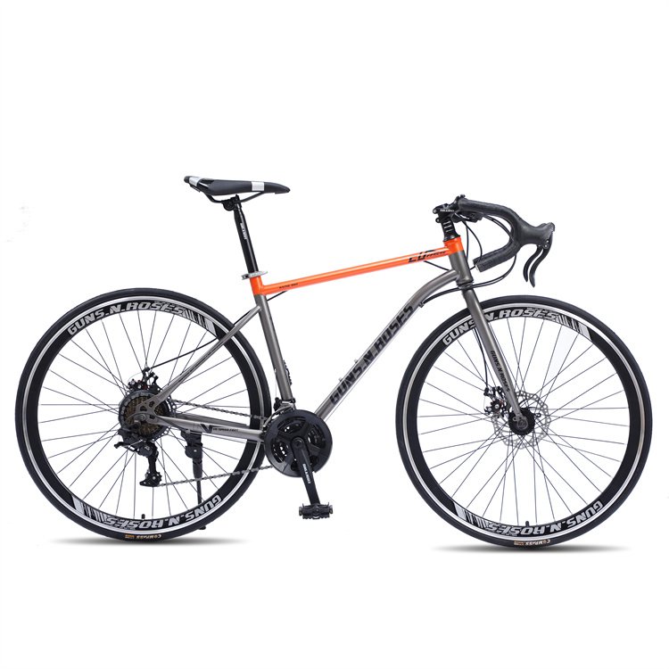 OEM 700C Men's Racing Bicycle with Shimano Shifter 21-Speed Gear Carbon Fiber Simulated Road Bike and Steel Aluminum Fork