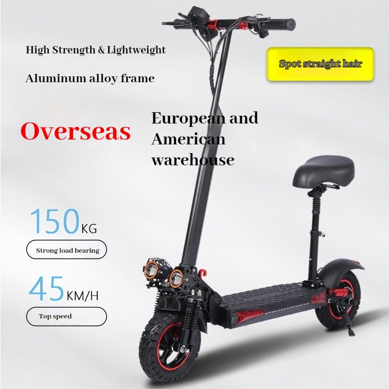 J-11 Electric Scooter 500W Motor Power High-Speed Foldable Front Brake Smart App-controlled Fast Delivery US EU Warehouses
