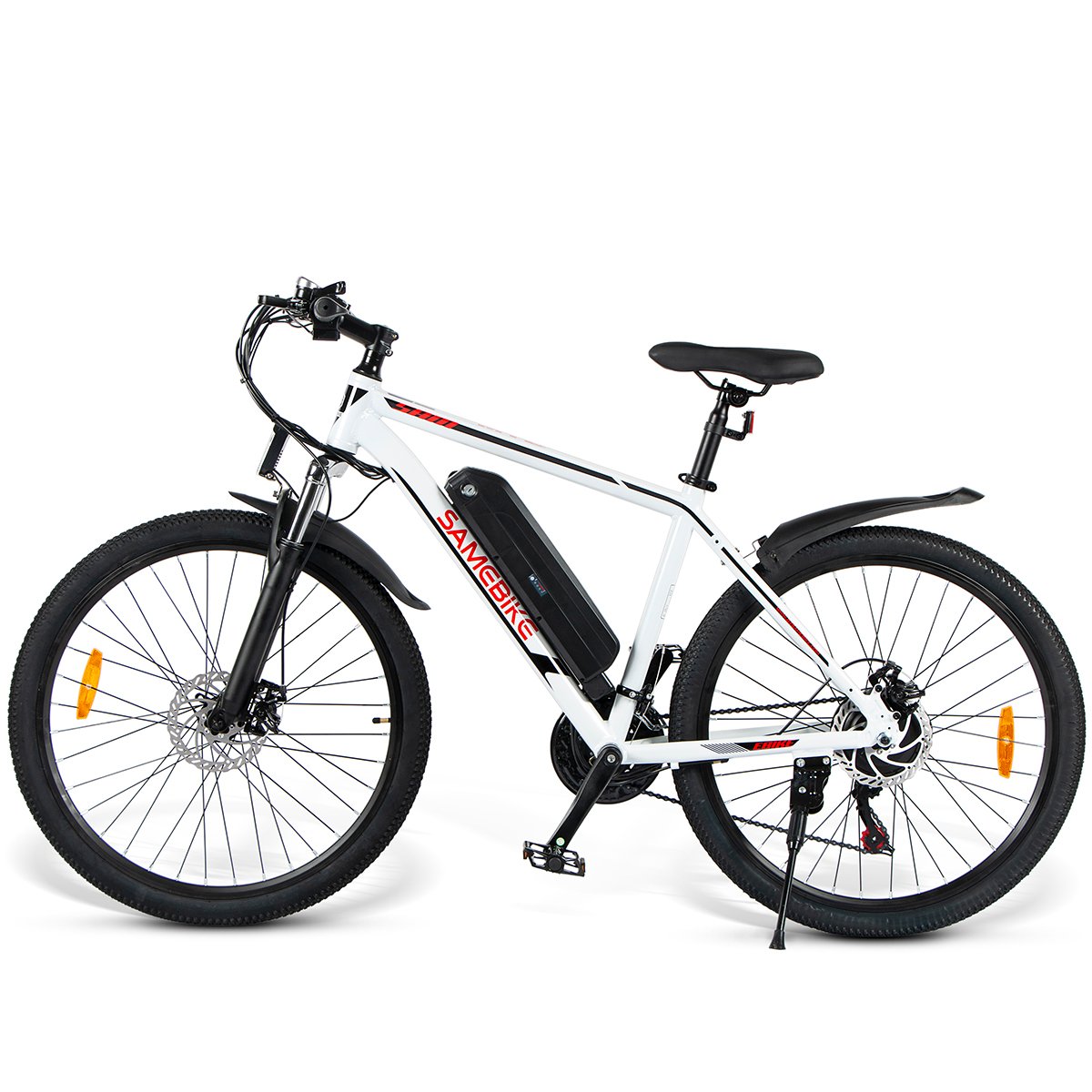 Samebike SY26 Folding Electric Bike Powerful 36v 10ah Lithium Battery Aluminum Mountain Bike/City Bike with Frame Placement