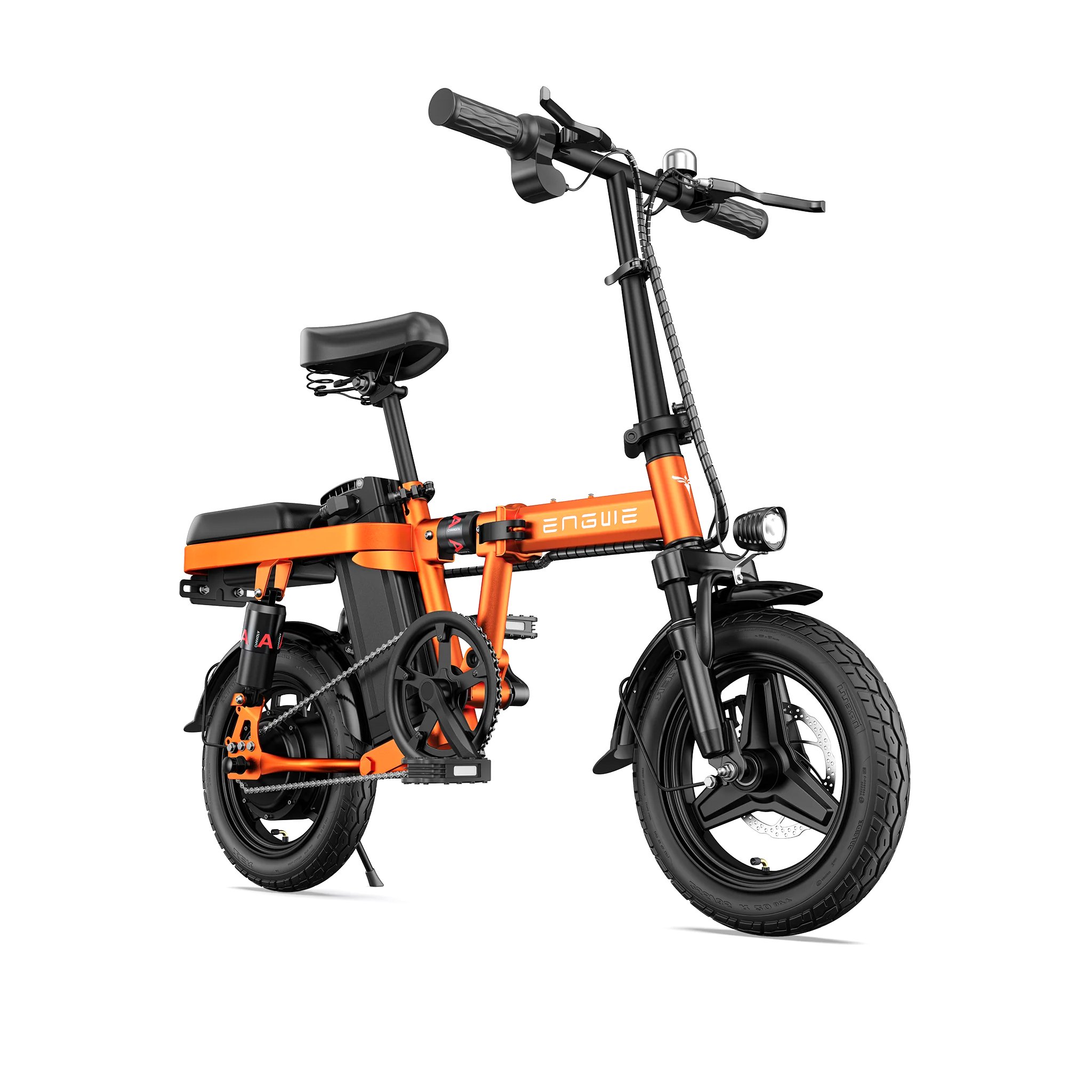 US Stock ENGWE Electric Bike Lightweight 350W E-Bike with 10Ah Battery 14inch for Teenager Foldable Electric City Bike