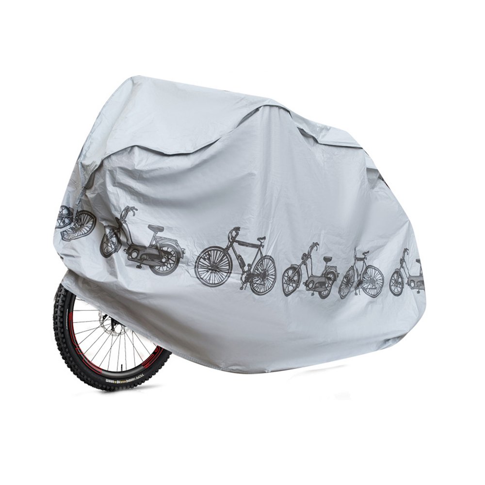 Bike Cover Bike Rain Cover PEVA 100x200cm Dust Cover Sunshade Umbrella Rain Protection MTB Mountain Bike