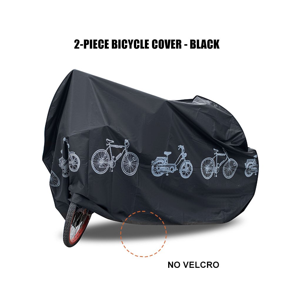 Bike Cover Bike Rain Cover PEVA 100x200cm Dust Cover Sunshade Umbrella Rain Protection MTB Mountain Bike