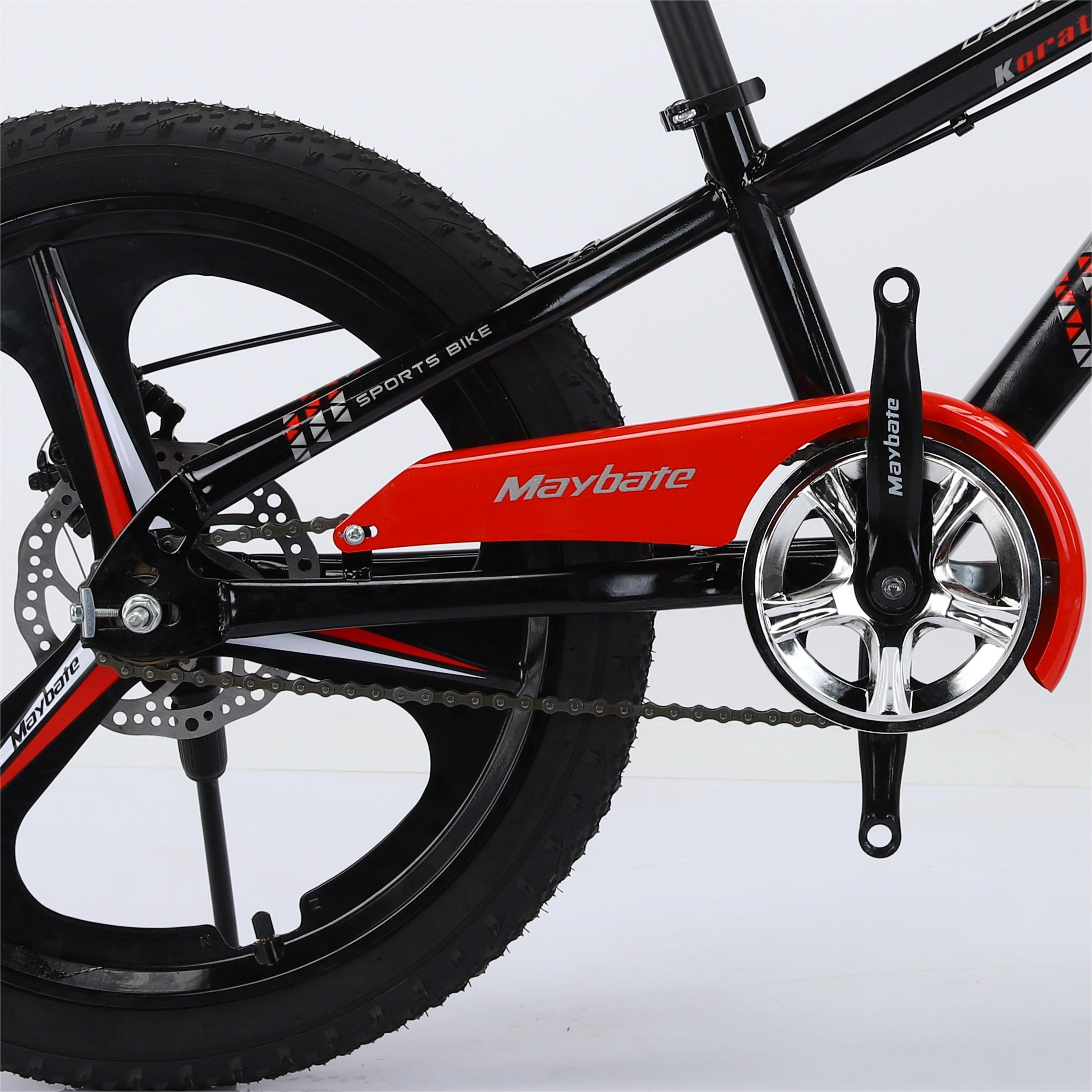 HANMA one-piece wheel New Model Kids 20 Inch Full Suspension Mountain Bike Wear-resistant Tire Fat Tire Road Bike In Stock