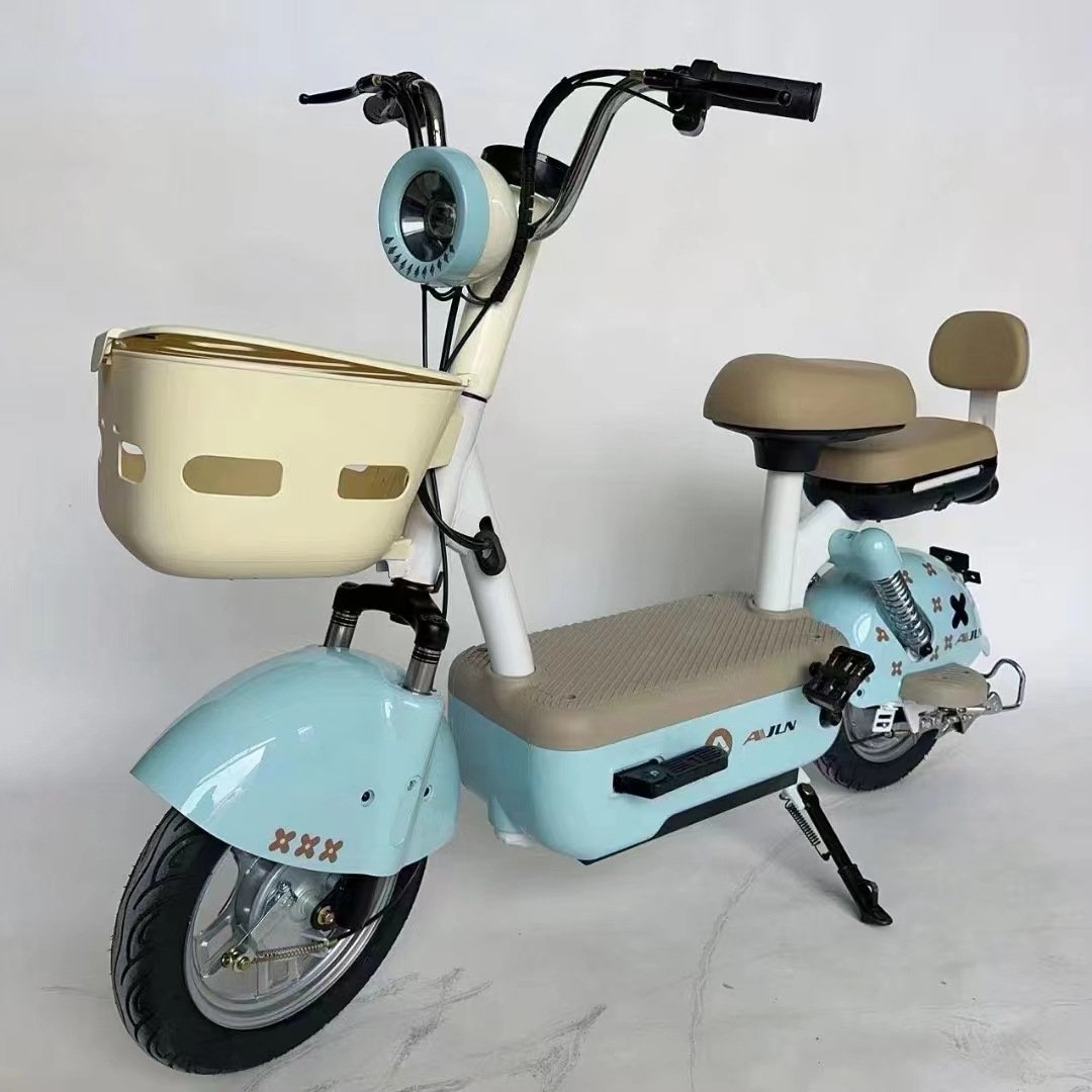 Cheap 2-Wheel 350W 500W 48V Electric Moped Bike Pedals Senso Electronic Sensor Tube 48V Electric Ebike Scooter Electric Bicycle