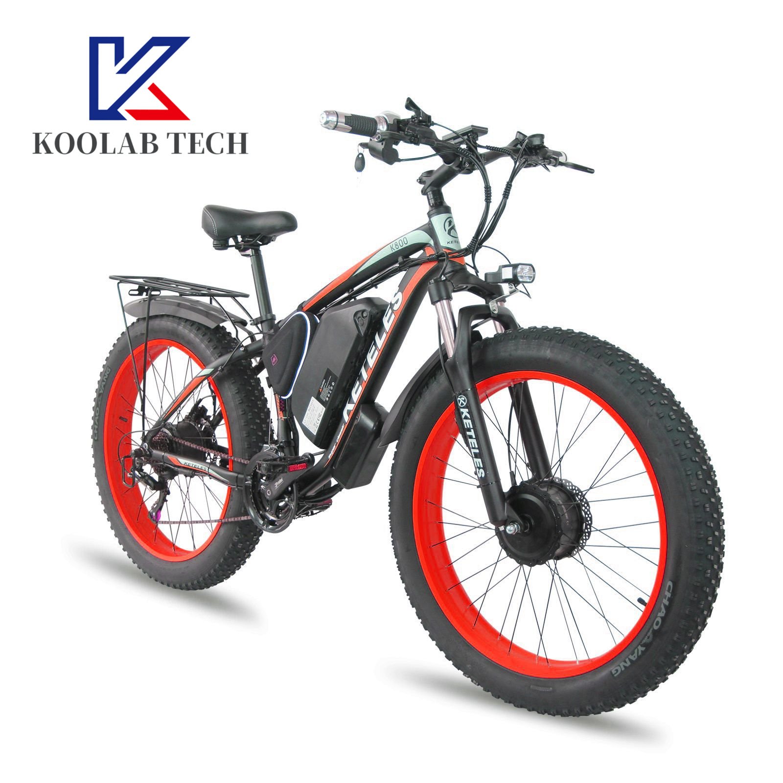 Germany France EU Europe Warehouse Dual Motor 48V 1000W 2000W EBike Pedal Assist Fat Tire Electric Mountain Bike