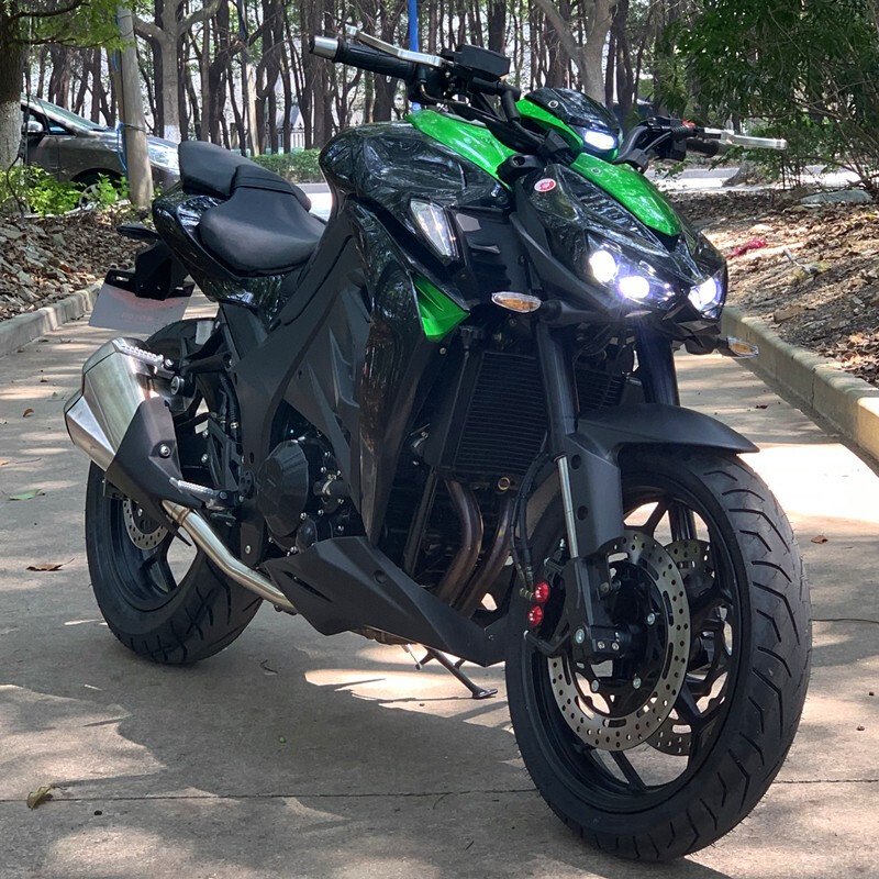 200cc/400cc e motor racing off road 17 inch 2 cylinder water cooling disc brake gasoline chopper motorcycle
