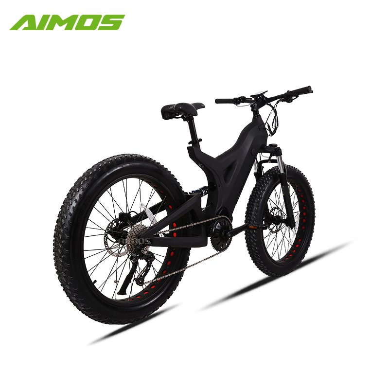 LightCarbon new enduro full suspension carbon ebike electric mountain bike