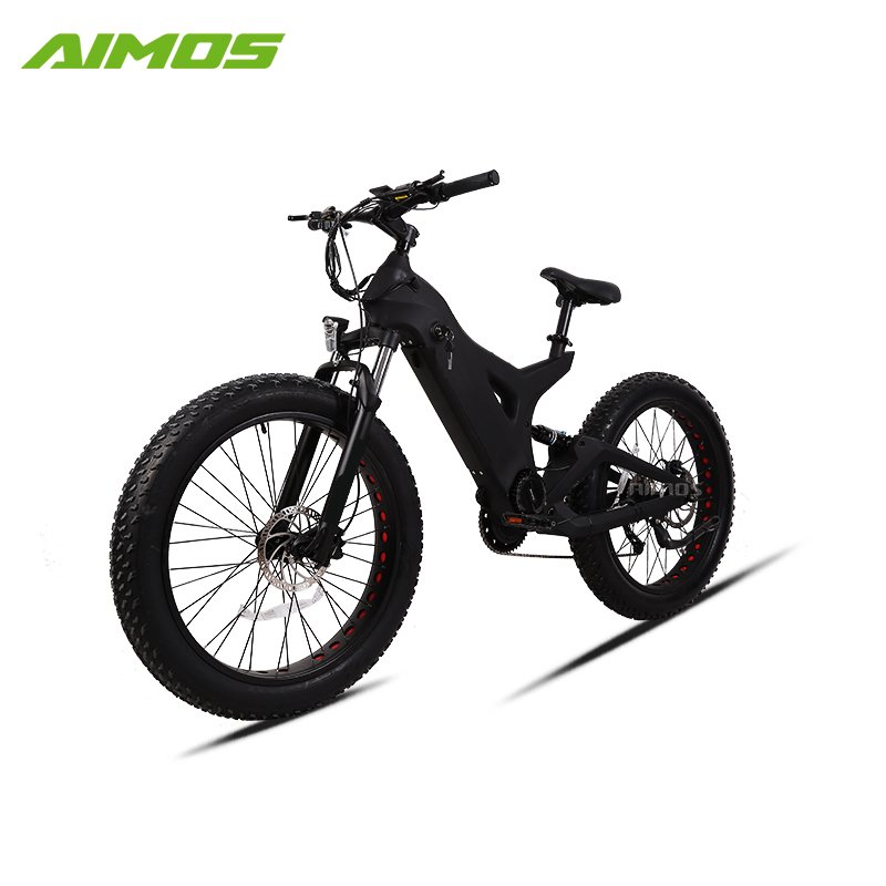 LightCarbon new enduro full suspension carbon ebike electric mountain bike