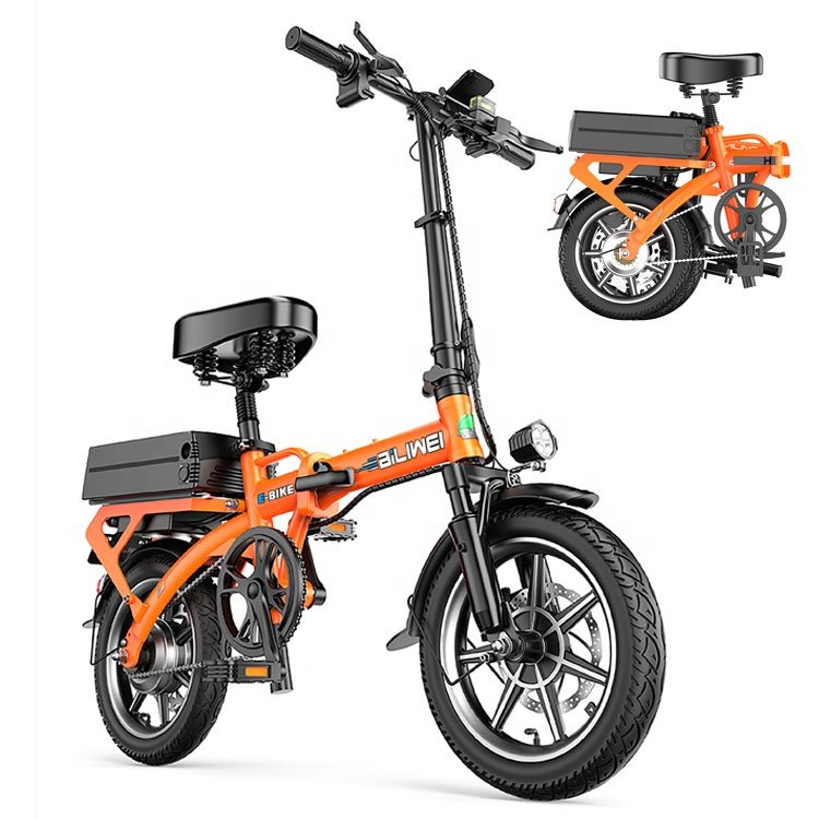 48V 20AH 70-80KM City Electric Bike for Adults Foldable Removable Battery Scooter ebike Folding mini Bicycle