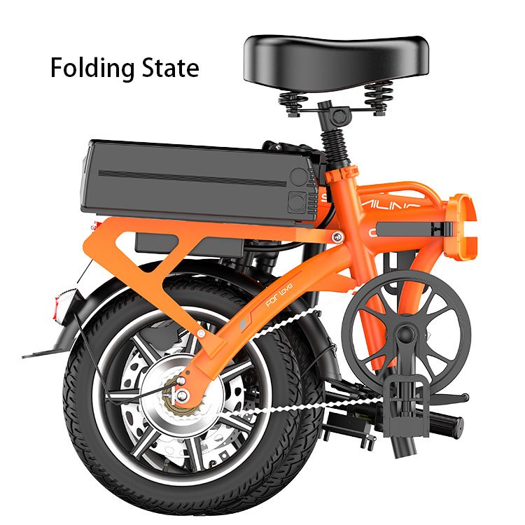 48V 20AH 70-80KM City Electric Bike for Adults Foldable Removable Battery Scooter ebike Folding mini Bicycle