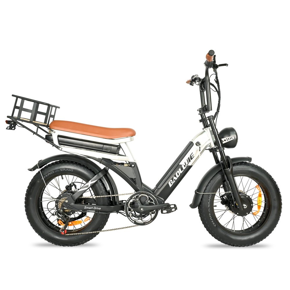USA Warehouse Electric Cargo Bike Dual Motor Dual Battery 2000W 30AH Electric Mountain Bikes Long Range 150 N.M Electric Bike