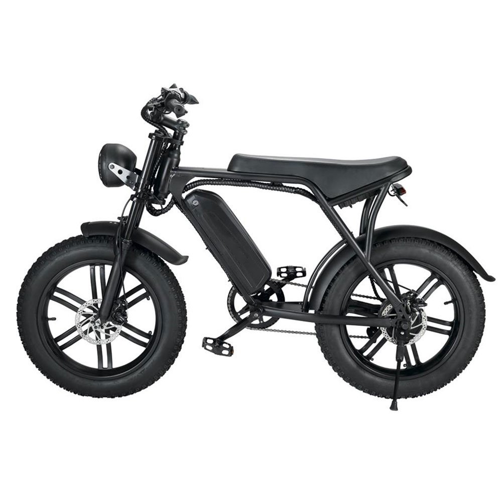 OUXI V8 EU US UK Step Through Fat Tire Electric Bike Long Range Dual Battery 30Ah E-Bike Electric Off Road All Terrain Bicycle