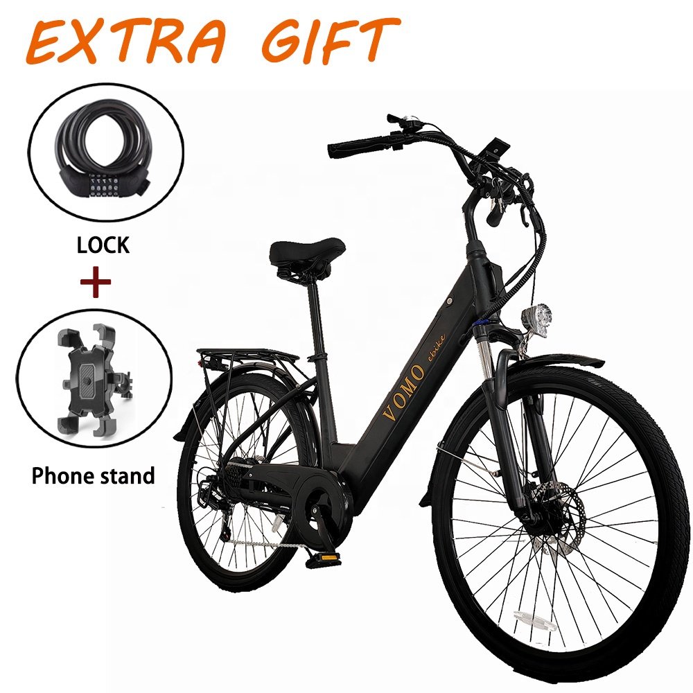 VOMO CS20 ebike 26inch fast electric bike price Woman 250W E-bike Battery Electric lady bike Electr bike city Bicycle